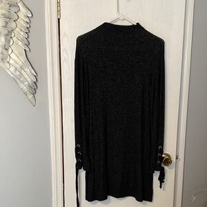 American Eagle Outfitters Black Long Sleeve Dress